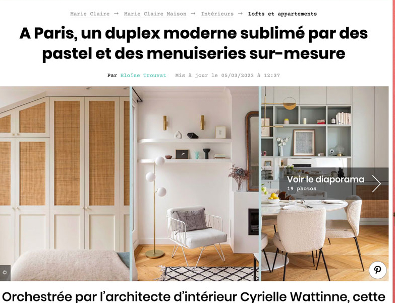 Article Marie-Claire