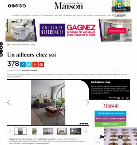 Article paru dans Le Journal de la Maison