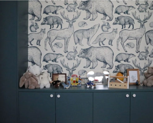 Appartement rue Bellefond : chambre enfant