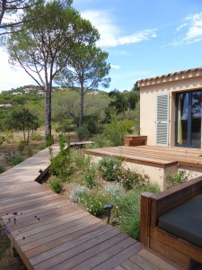 Calitu : terrasse, promenade