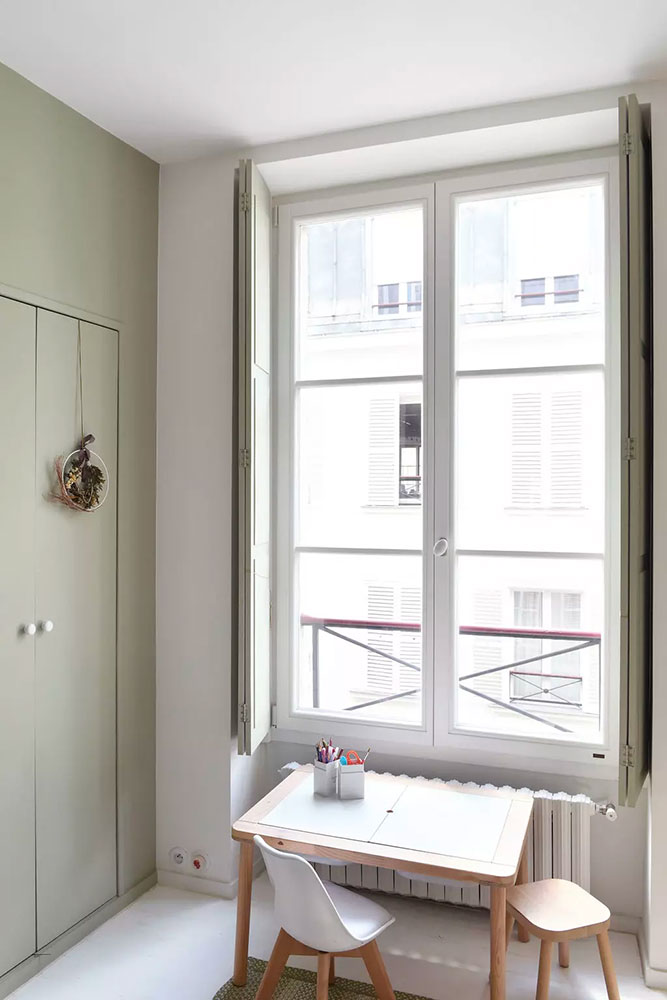 Appartement rue de Hauteville, Paris 10e : chambre enfant