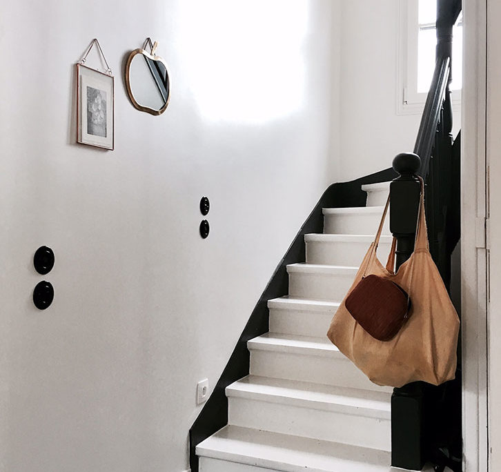 Maison avenue des Vignes, Saint-Cloud : escalier