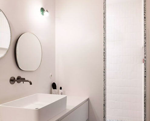 Appartement rue de Venise : salle de bain 1